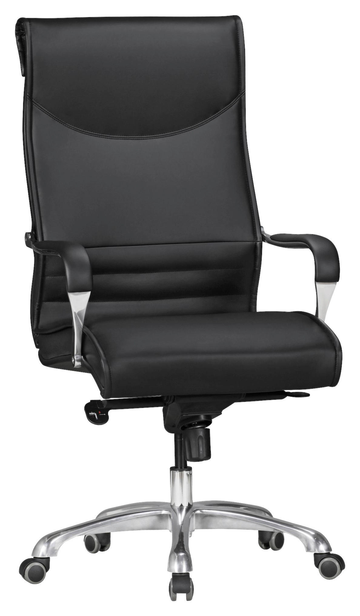 Drehstuhl schwarz Kunstleder Bürostuhl BIGBOSS - schwarz (61,00/126,00/60,00cm) - Amstyle