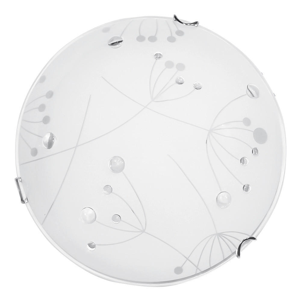 SPOT Light Deckenleuchte 4375112 weiß Chrom Glas Metall H/D: ca. 11x50 cm Maryland - weiß/Chrom (50,00/11,00cm) - SPOT Light