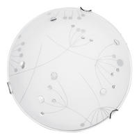 SPOT Light Deckenleuchte 4375112 weiß Chrom Glas Metall H/D: ca. 11x50 cm Maryland - weiß/Chrom (50,00/11,00cm) - SPOT Light