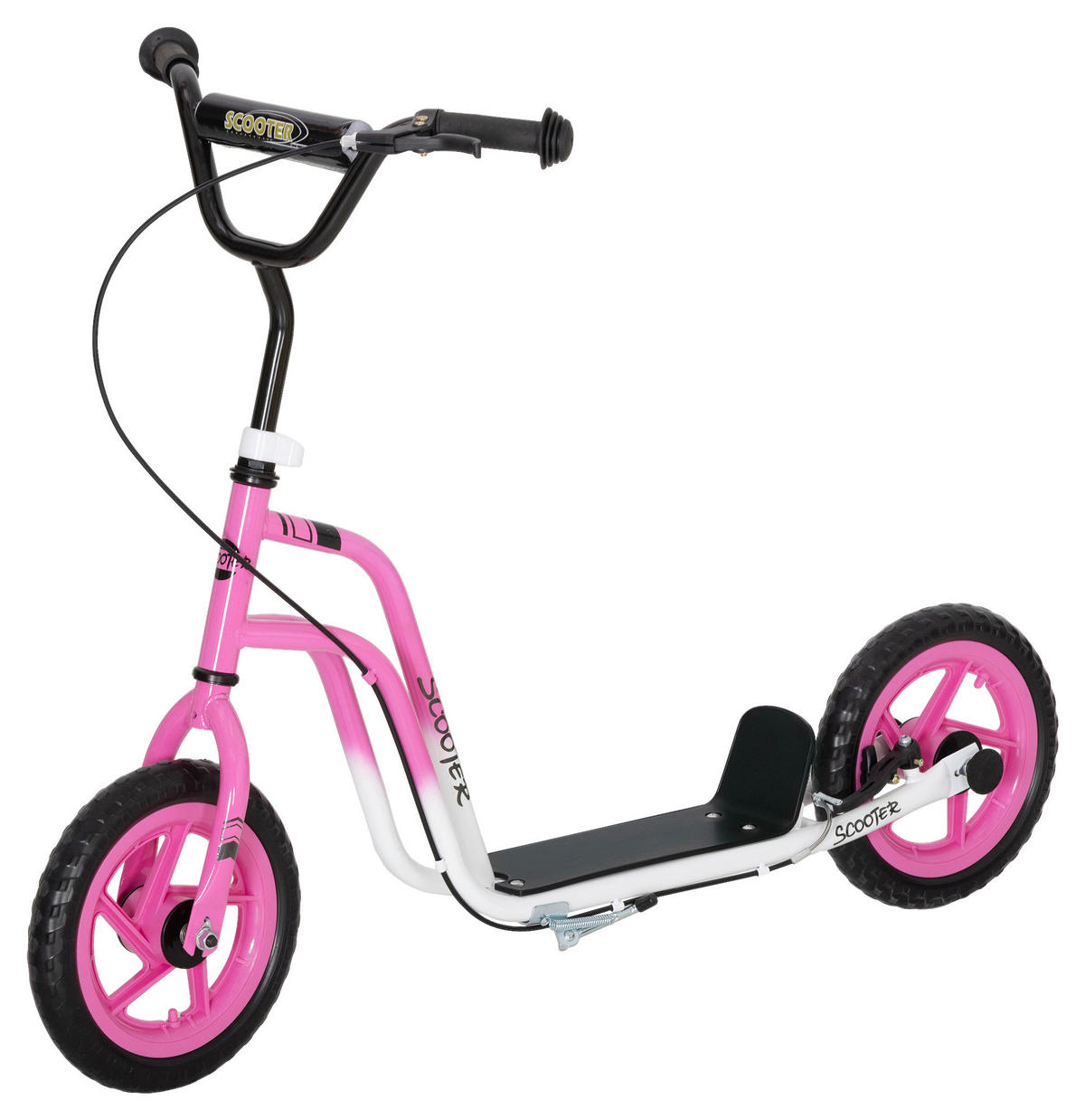 AIYAPLAY Kinder Kickscooter pink B/H/L: ca. 50x88x115 cm Kinder_Kickscooter - pink (115,00/50,00/88,00cm) - AIYAPLAY