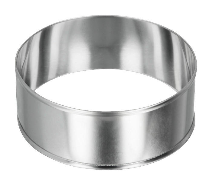 Metaltex Kochringe silber Edelstahl Kochringe_2erSet - silber - Metaltex