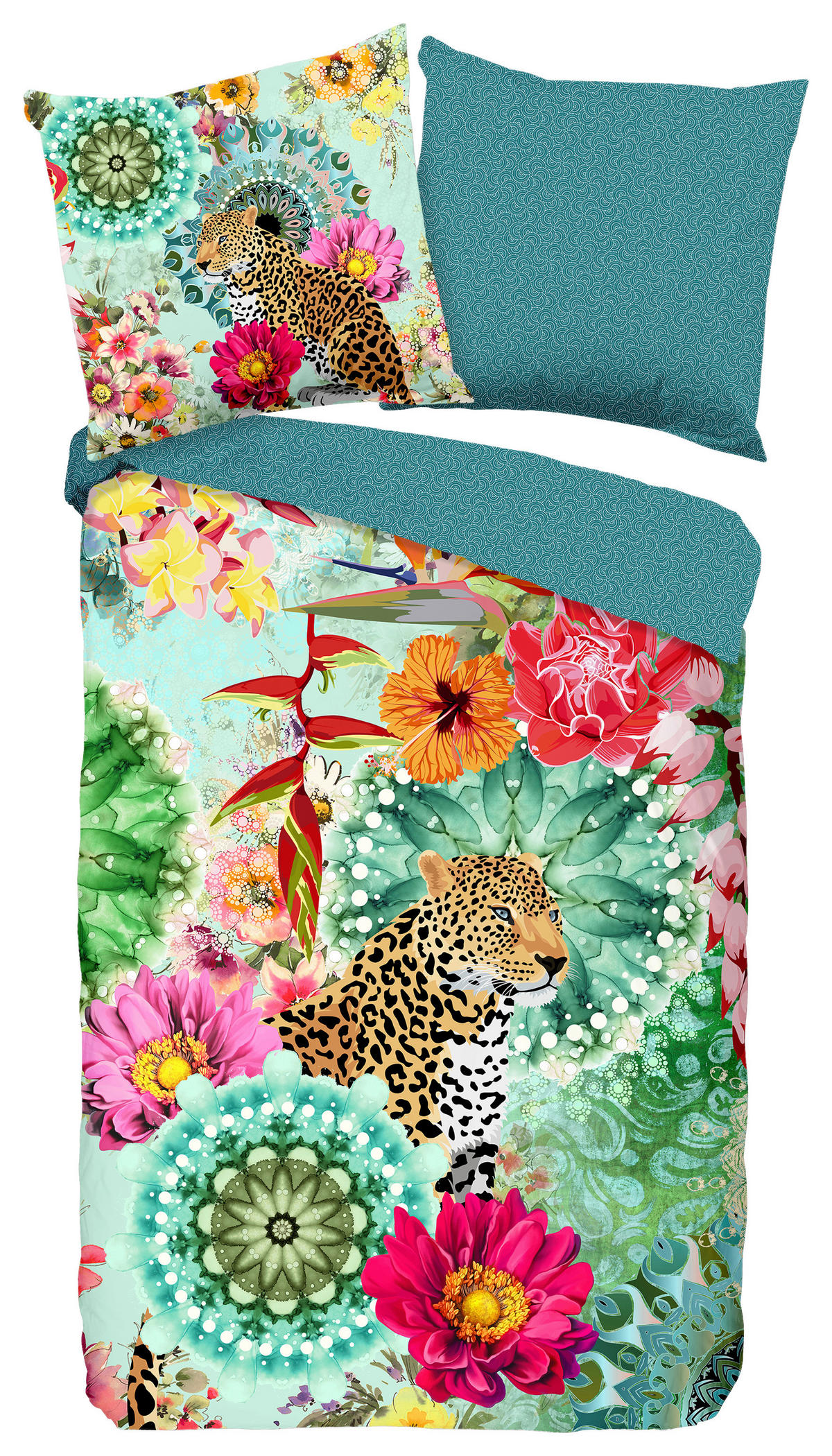 Baumwoll Bettwäsche Ximena Satin Ximena - Multi (155,00/220,00cm) - HIP