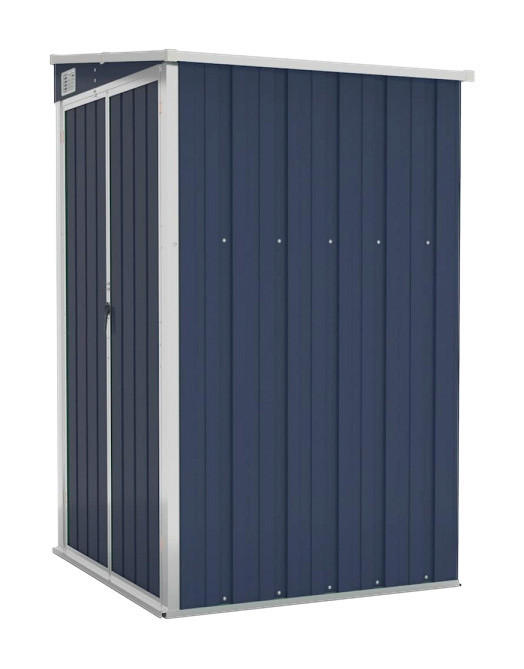 VidaXL Gartenhaus anthrazit B/H/T: ca. 118x178x100 cm Gartenhaus - anthrazit (118,00/178,00/100,00cm) - VidaXL