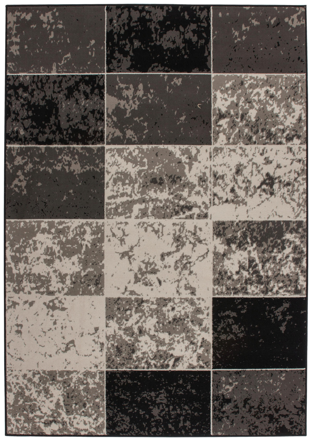 Kayoom Kurzflorteppich Rohullah 2010 grau B/L: ca. 80x150 cm Rohullah 2010 - grau/elfenbein (80,00/150,00cm) - Kayoom