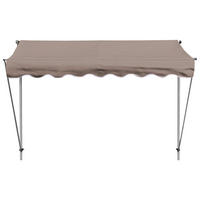 Klemm-Markise Ontario taupe B: ca. 250 cm Ontario - taupe (250,00cm) - Grasekamp