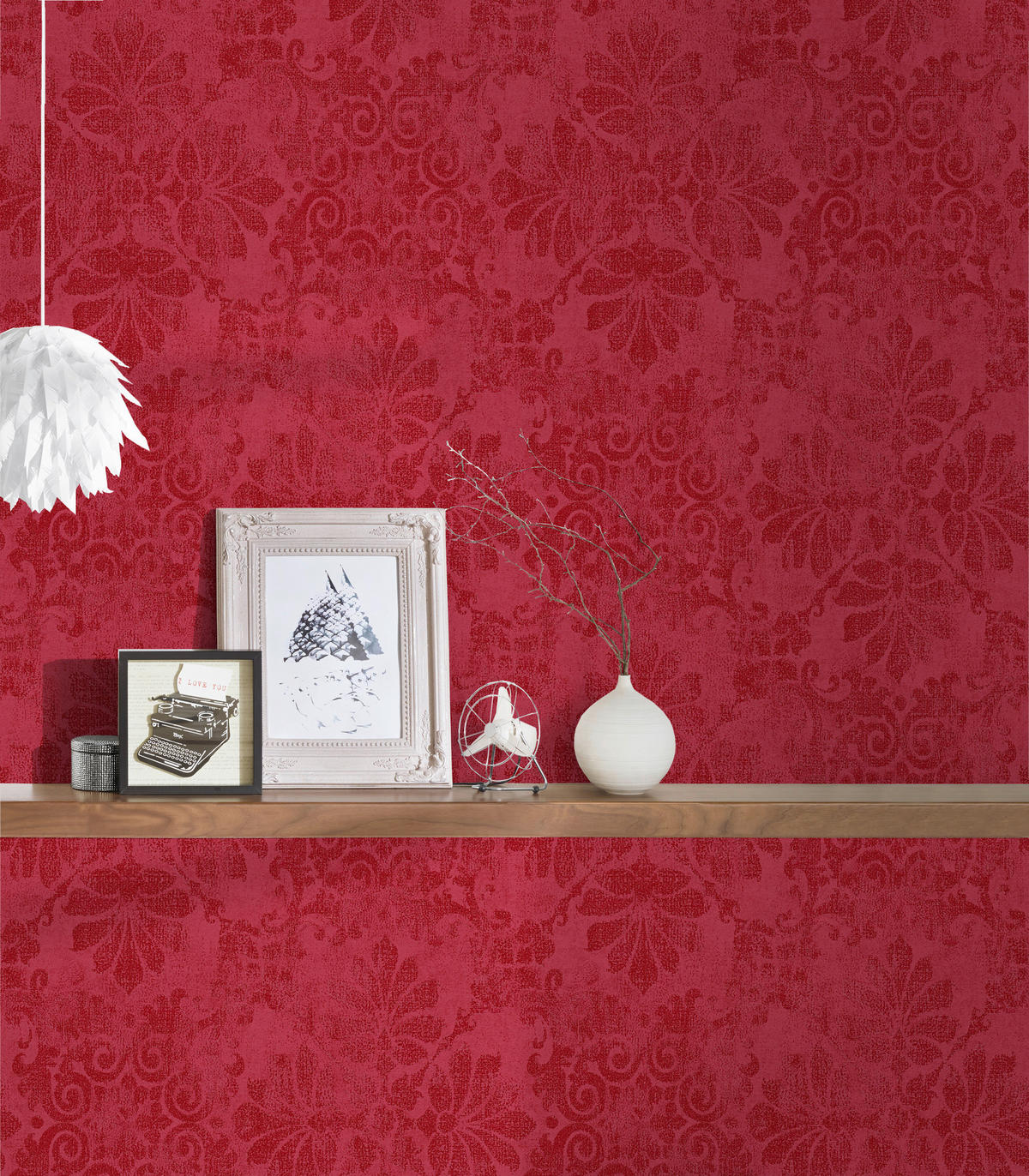 A.S.Creation Vliestapete Designbook Barock rot B/L: ca. 53x1005 cm Designbook - rot (53,00/1005,00cm) - A.S.Creation