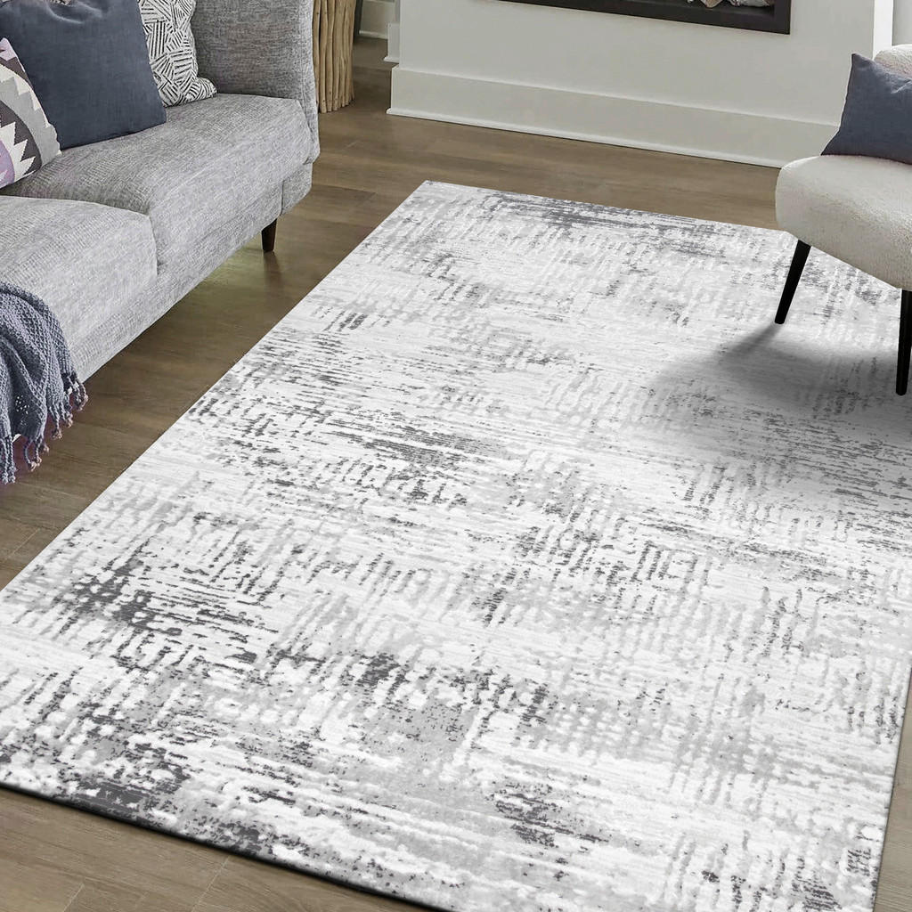 Thumbnail - Sanat Teppich Harmony hellgrau B/L: ca. 80x300 cm