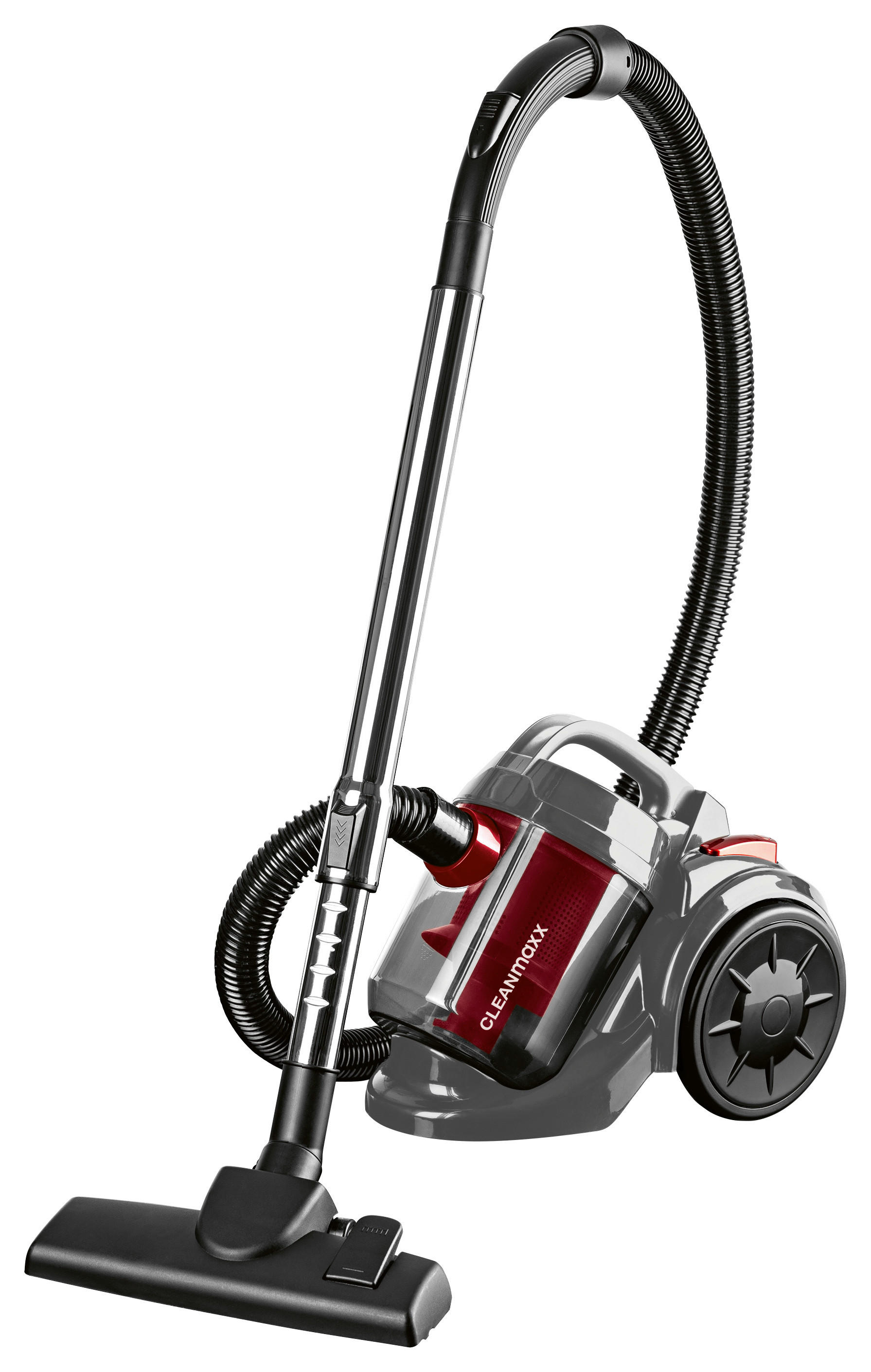 CLEANmaxx Staubsauger schwarz rot B/H/L: ca. 28x32x40 cm Staubsauger_Zyklon - rot/schwarz (40,00/28,00/32,00cm) - CLEANmaxx