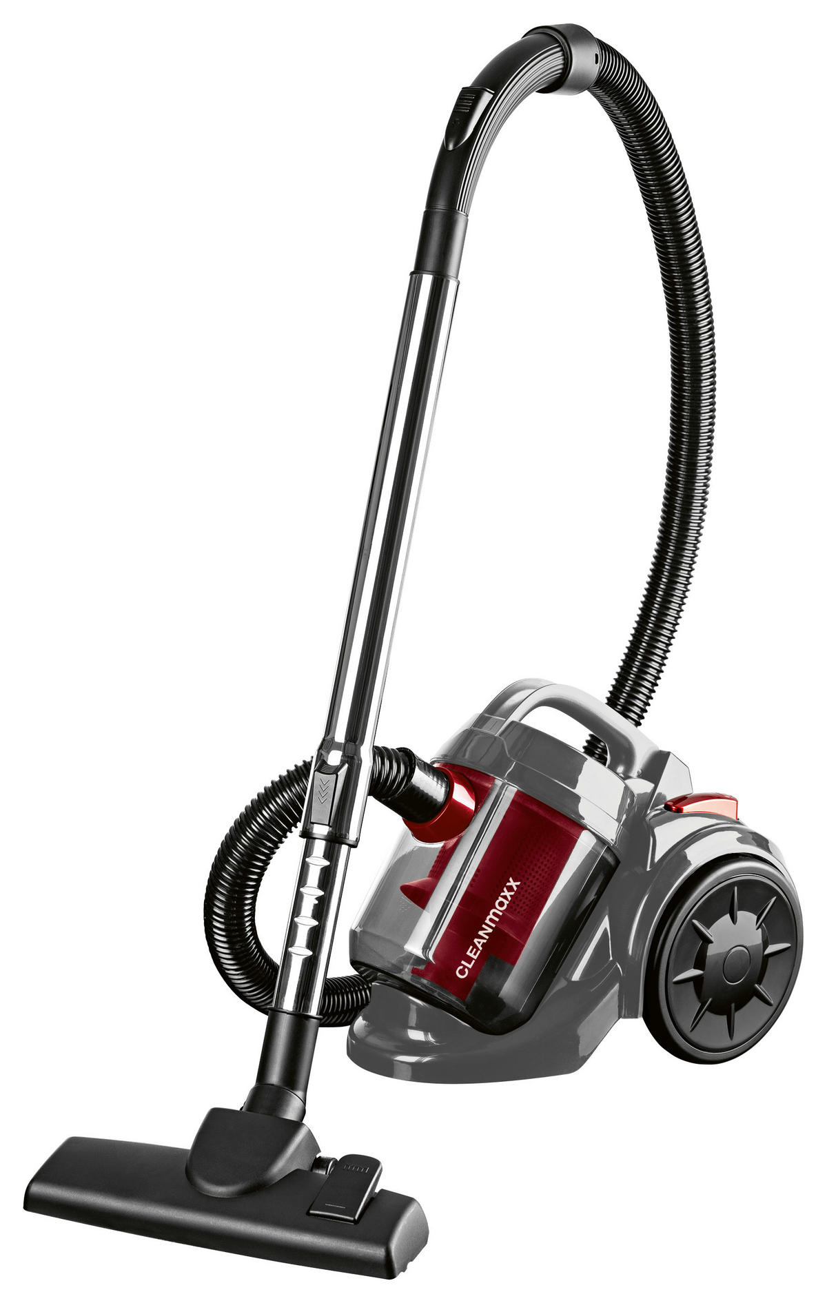 CLEANmaxx Staubsauger schwarz rot B/H/L: ca. 28x32x40 cm Staubsauger_Zyklon - rot/schwarz (40,00/28,00/32,00cm) - CLEANmaxx