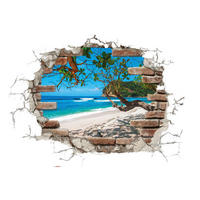 Komar Wandtattoo Break Out Landschaft Break Out B/L: ca. 50x70 cm Break Out - (50,00/70,00cm) - Komar