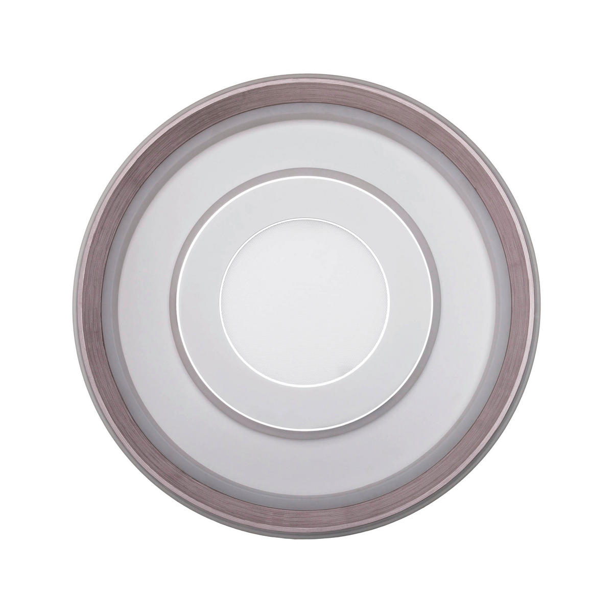 Näve Leuchten LED-Deckenleuchte weiß Kunststoff Metall B/H/T/D: ca. 50x7,5x50x50 cm DOIRA - weiß (50,00/7,50/50,00cm) - Näve Leuchten