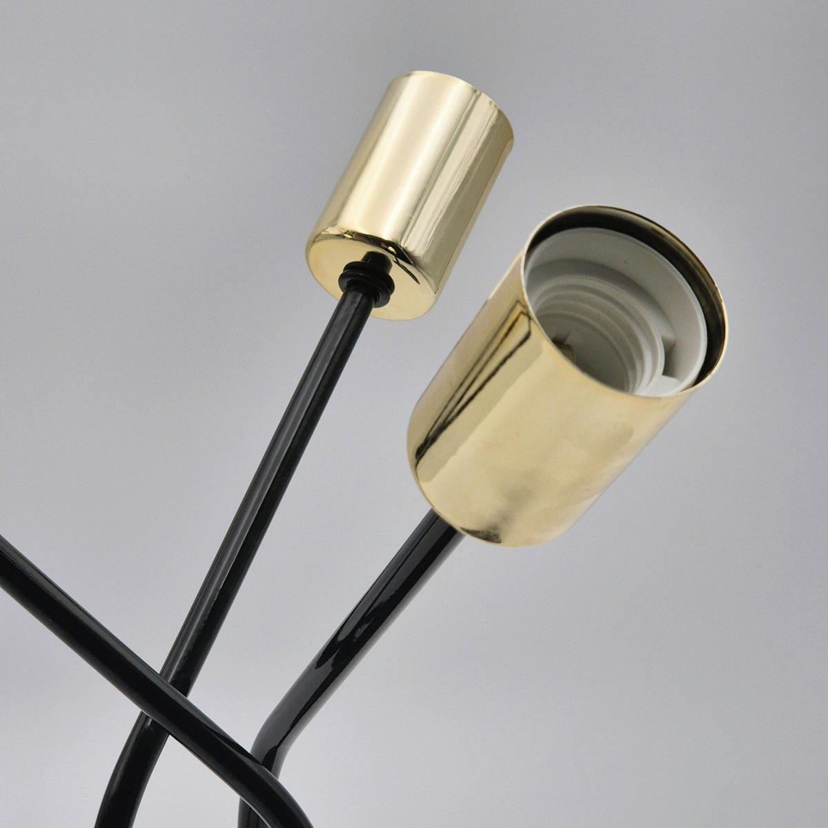 Lamkur Deckenleuchte gold Stahl B/H/L: ca. 33x34x33 cm E27 3 Brennstellen PRIYA - gold (33,00/33,00/34,00cm) - Lamkur