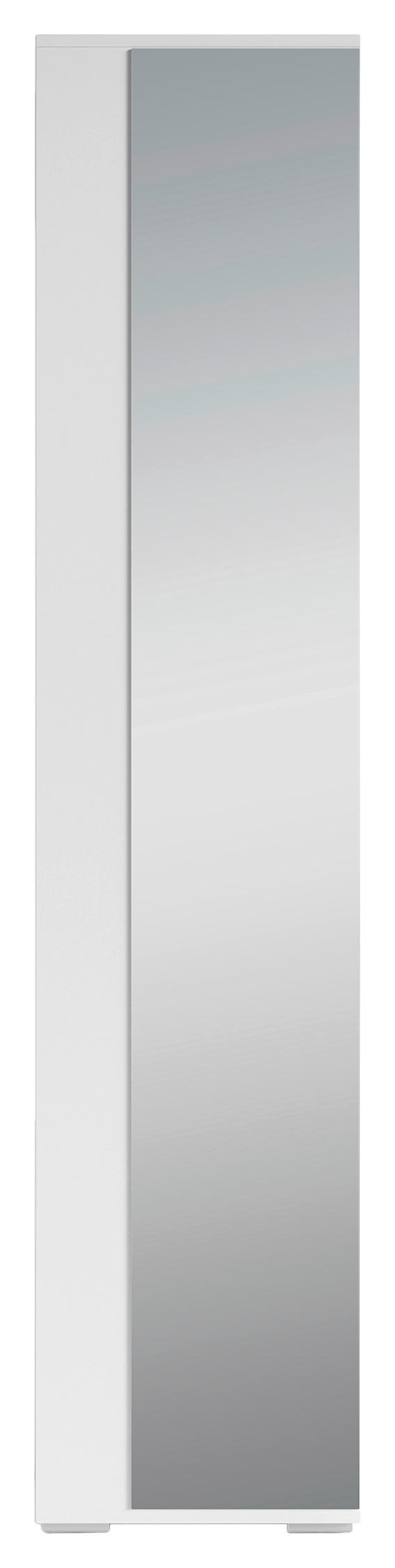 Hochschrank BEN weiß B/H/T: ca. 40x184x35 cm BEN - weiß (40,00/184,00/35,00cm) - byLIVING