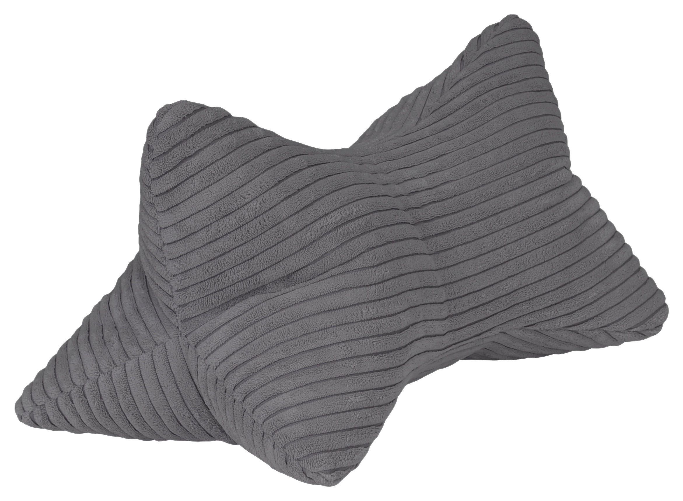 Nackenkissen Nackenkissen grau Nackenkissen - grau (42,00/24,00cm)