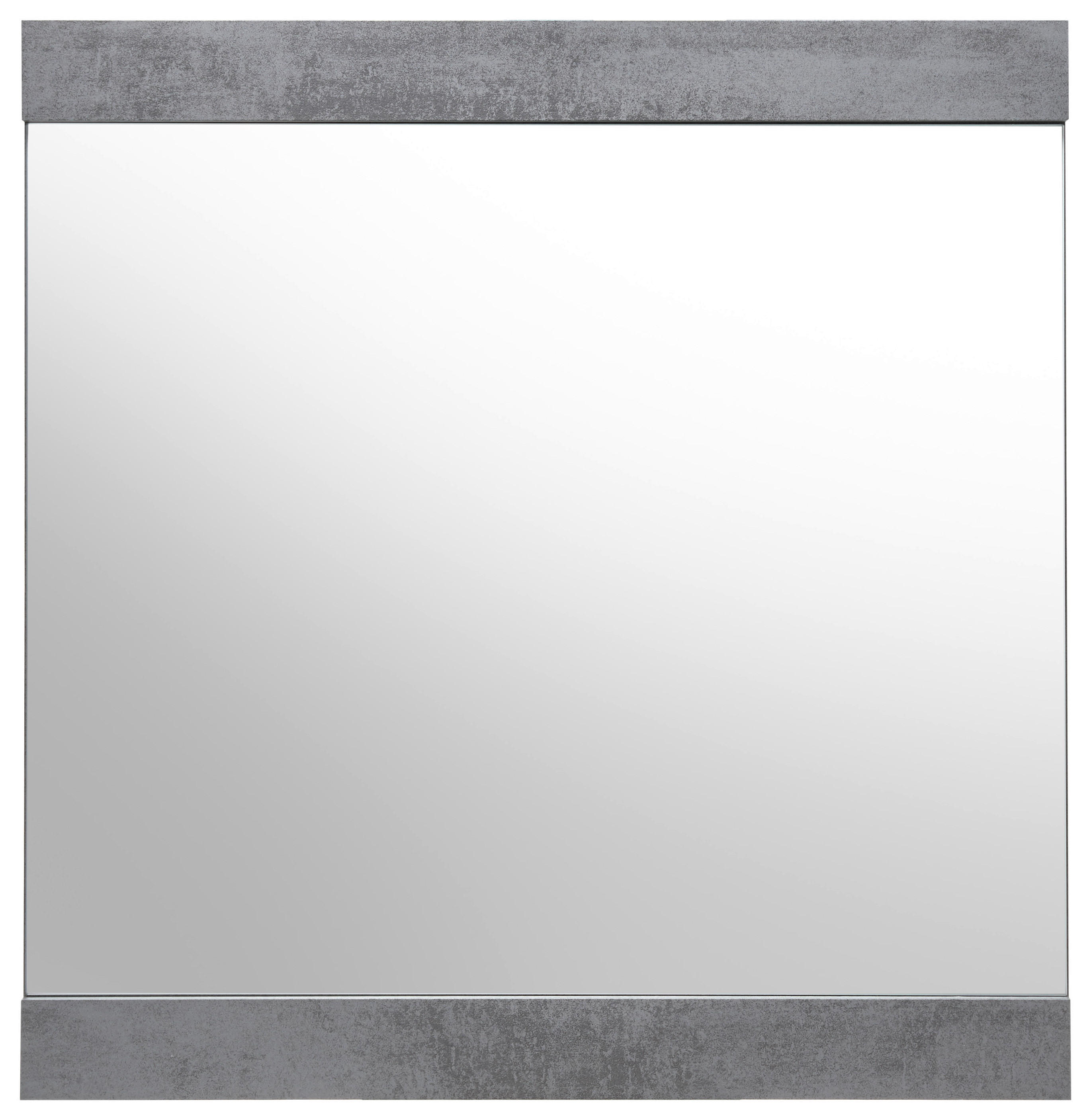 Wandspiegel Indiana Beton dunkel Optik B/H/T: ca. 68x70x2 cm Indiana - Beton (68,00/70,00/2,00cm)