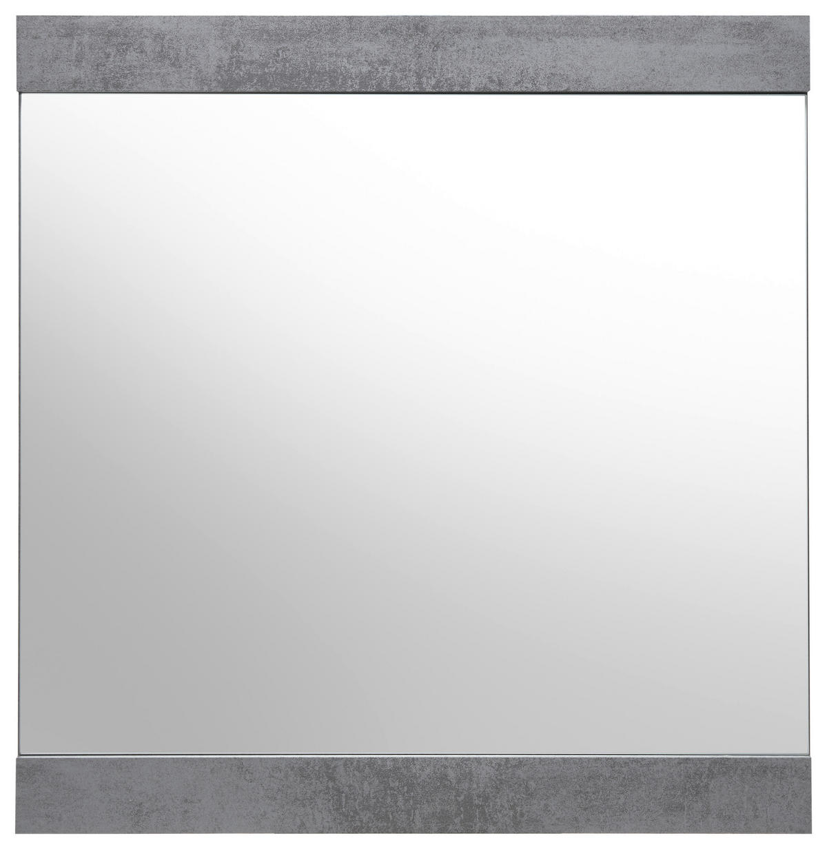 Wandspiegel Indiana Beton dunkel Optik B/H/T: ca. 68x70x2 cm Indiana - Beton (68,00/70,00/2,00cm)