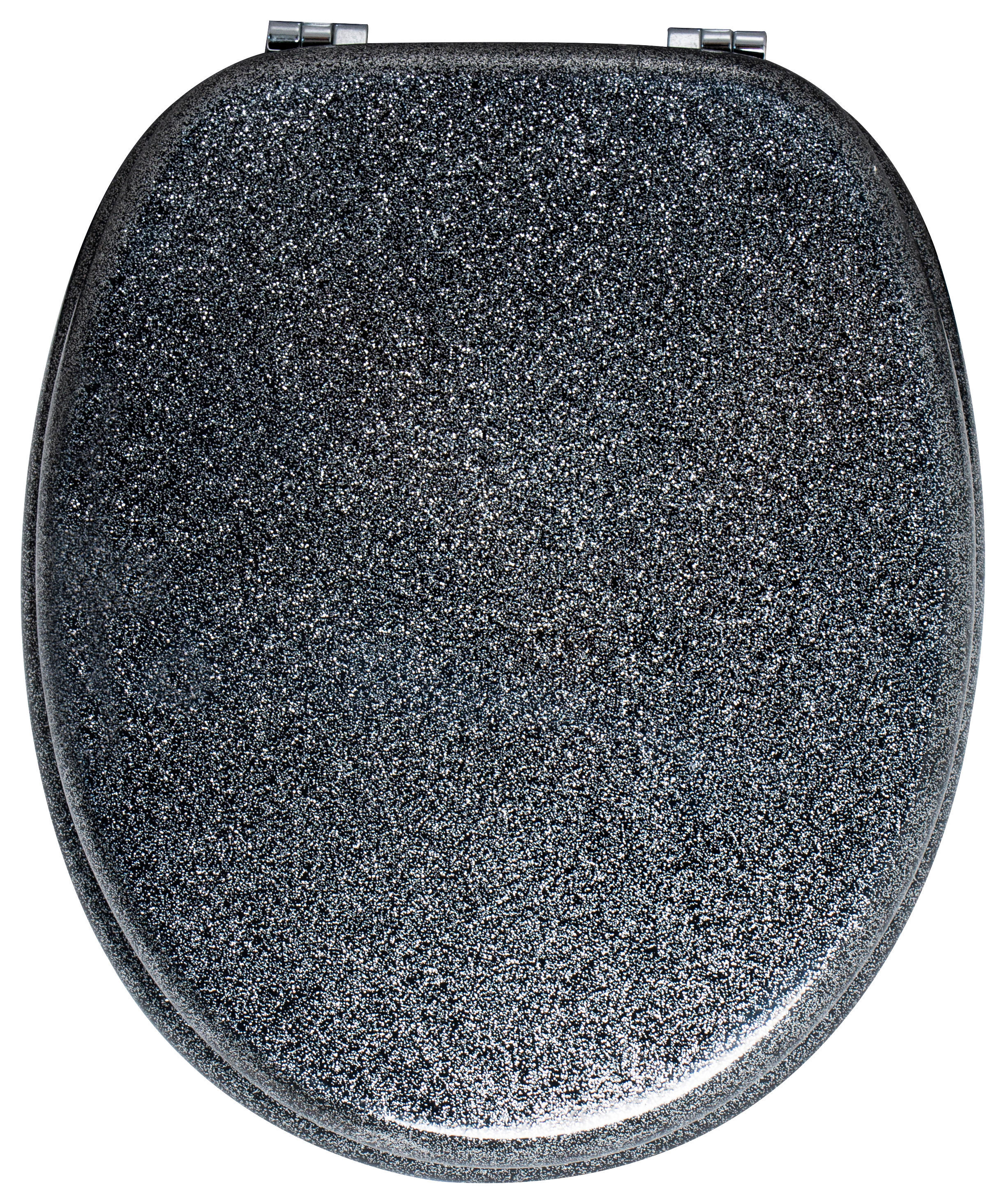 WC-Sitz WC-Sitz_Black-Glitter MDF - schwarz - POCOline