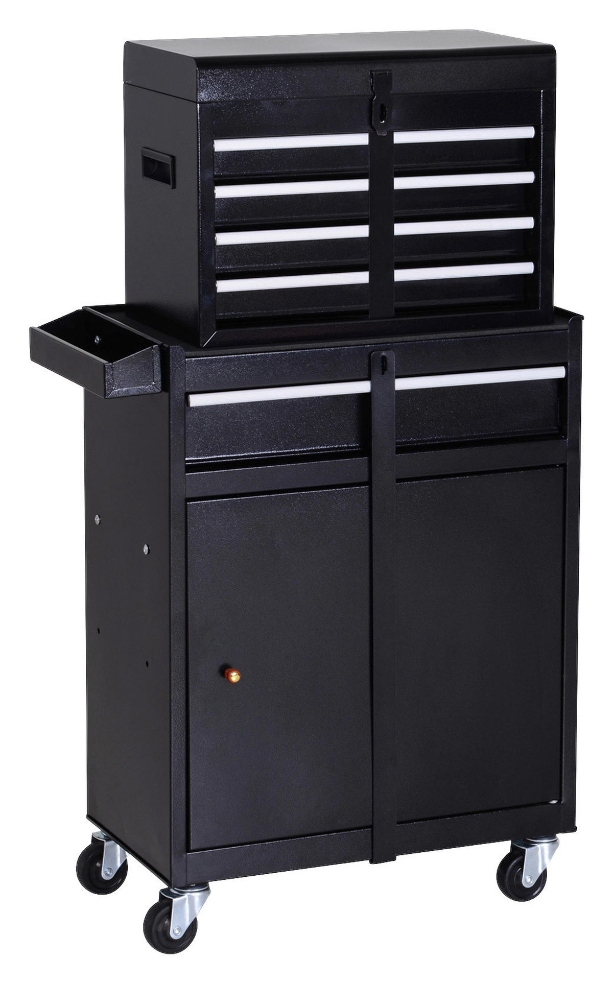 Mobiler Werkstattwagen schwarz B/H/T: ca. 52,5x104,5x28 cm Mobiler Werkstattwagen MHB20-073 - schwarz (52,50/104,50/28,00cm) - DURHAND