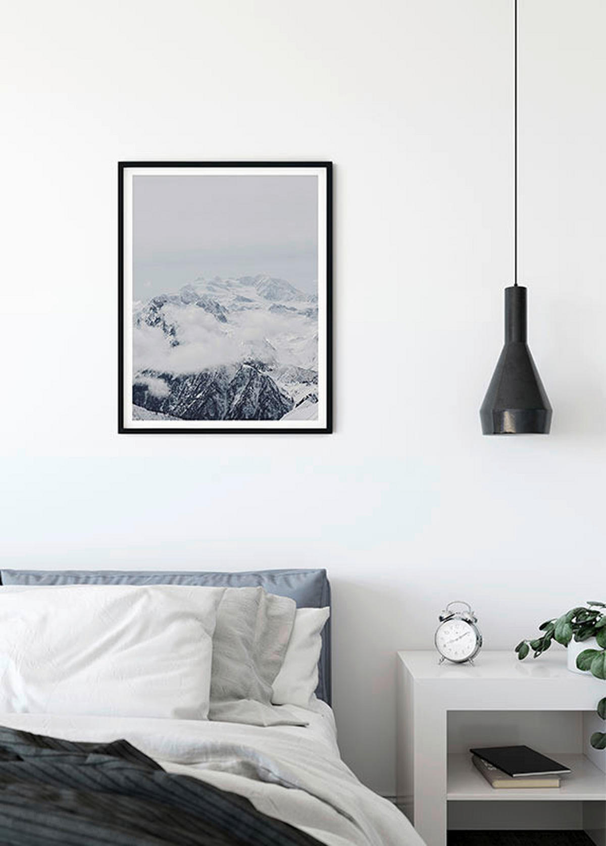 Komar Poster Mountains Clouds Berge B/L: ca. 40x50 cm Mountains Clouds - (40,00/50,00cm) - Komar