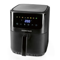 GOURMETmaxx Heißluftfritteuse schwarz Kunststoff B/H/L: ca. 39,1x33,5x28,6 cm ca. 6,5 l Heißluftfritteuse 19183 - schwarz (28,60/39,10/33,50cm) - GOURMETmaxx