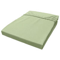 Jersey Spannbetttuch Spannbetttuch-Jersey 180x200cm - grün (180,00/200,00cm) - Trendline by Biberna