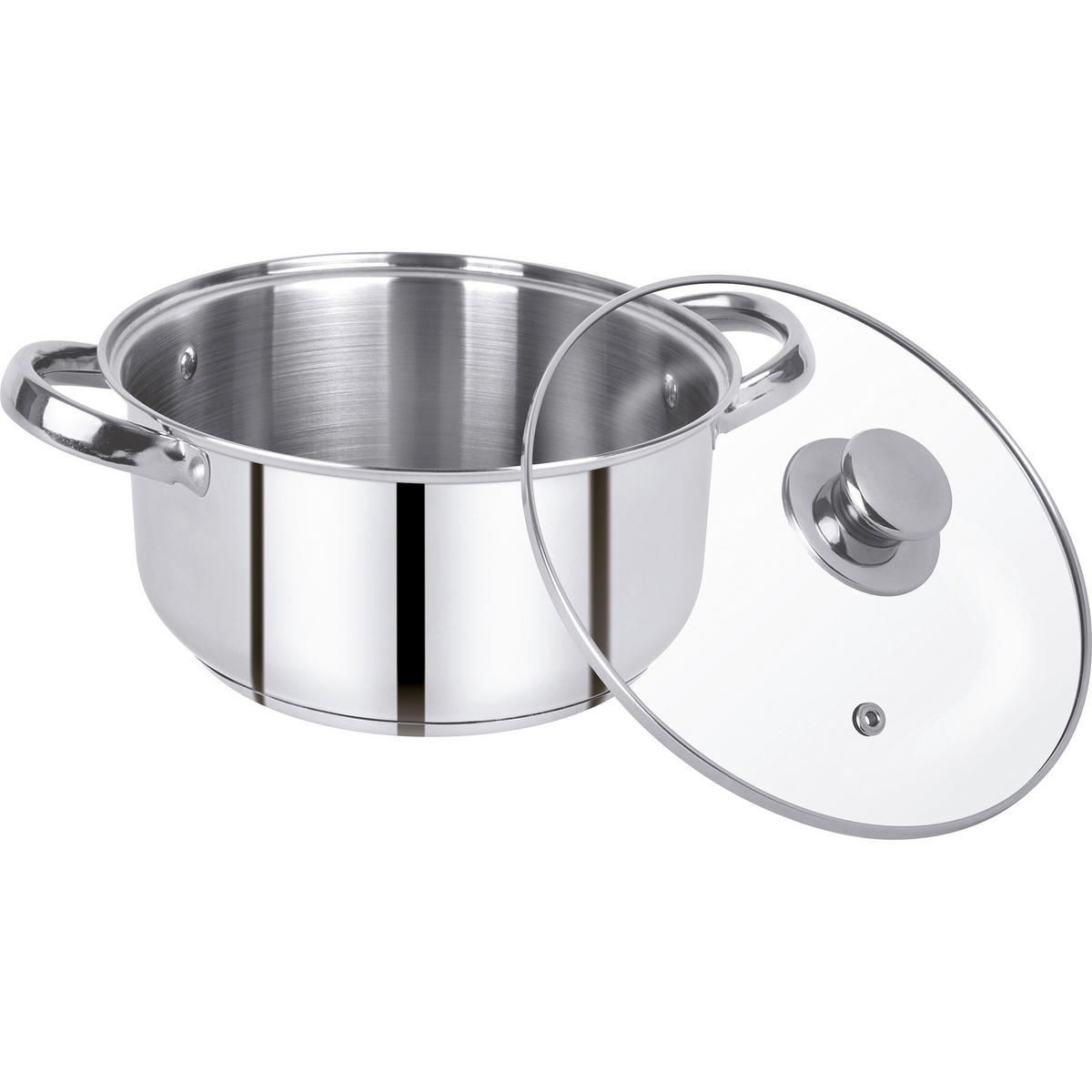 SAN IGNACIO Topfset Lexia silber Edelstahl 9 tlg. Lexia - silber - SAN IGNACIO