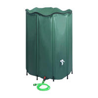 vidaXL Wassertonne grün Wassertonne - grün - vidaXL