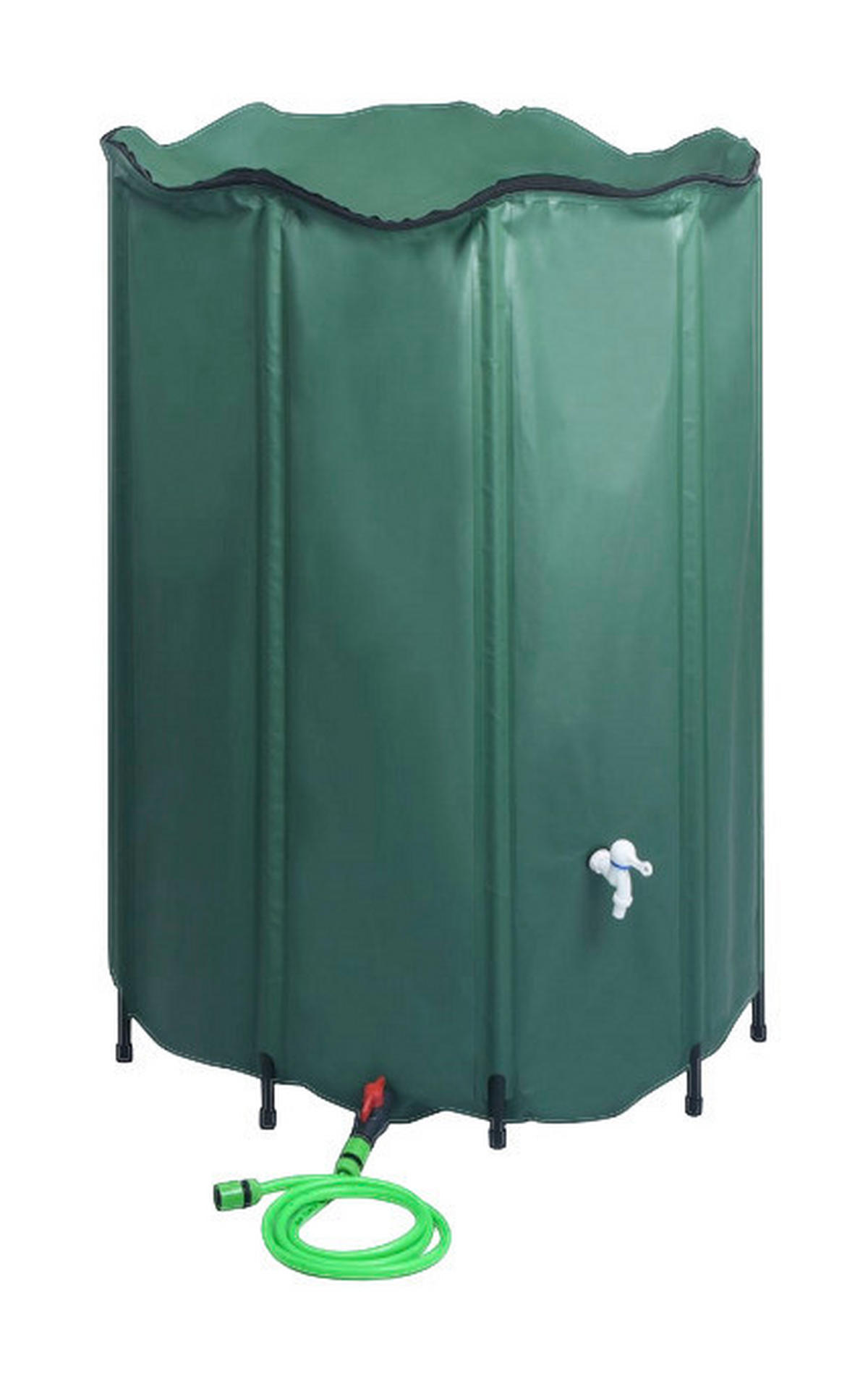 vidaXL Wassertonne grün Wassertonne - grün - vidaXL