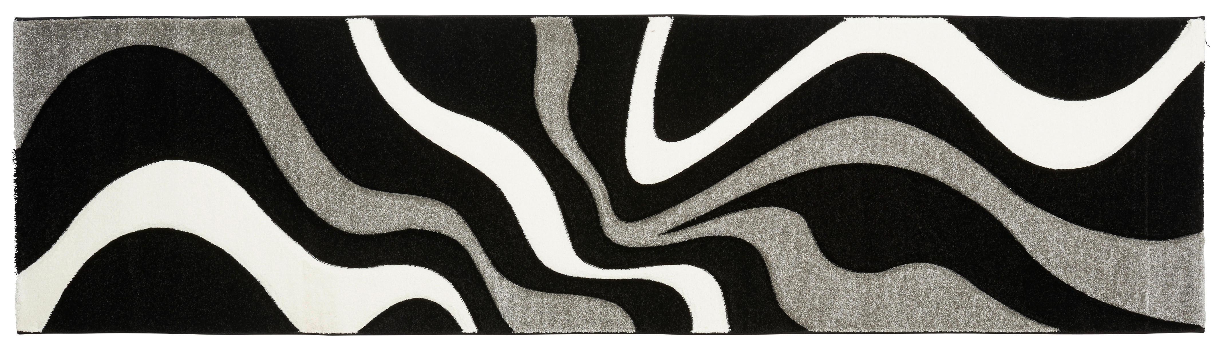 Webteppich Casino schwarz B/L: ca. 80x150 cm Casino - schwarz/grau (80,00/150,00cm)