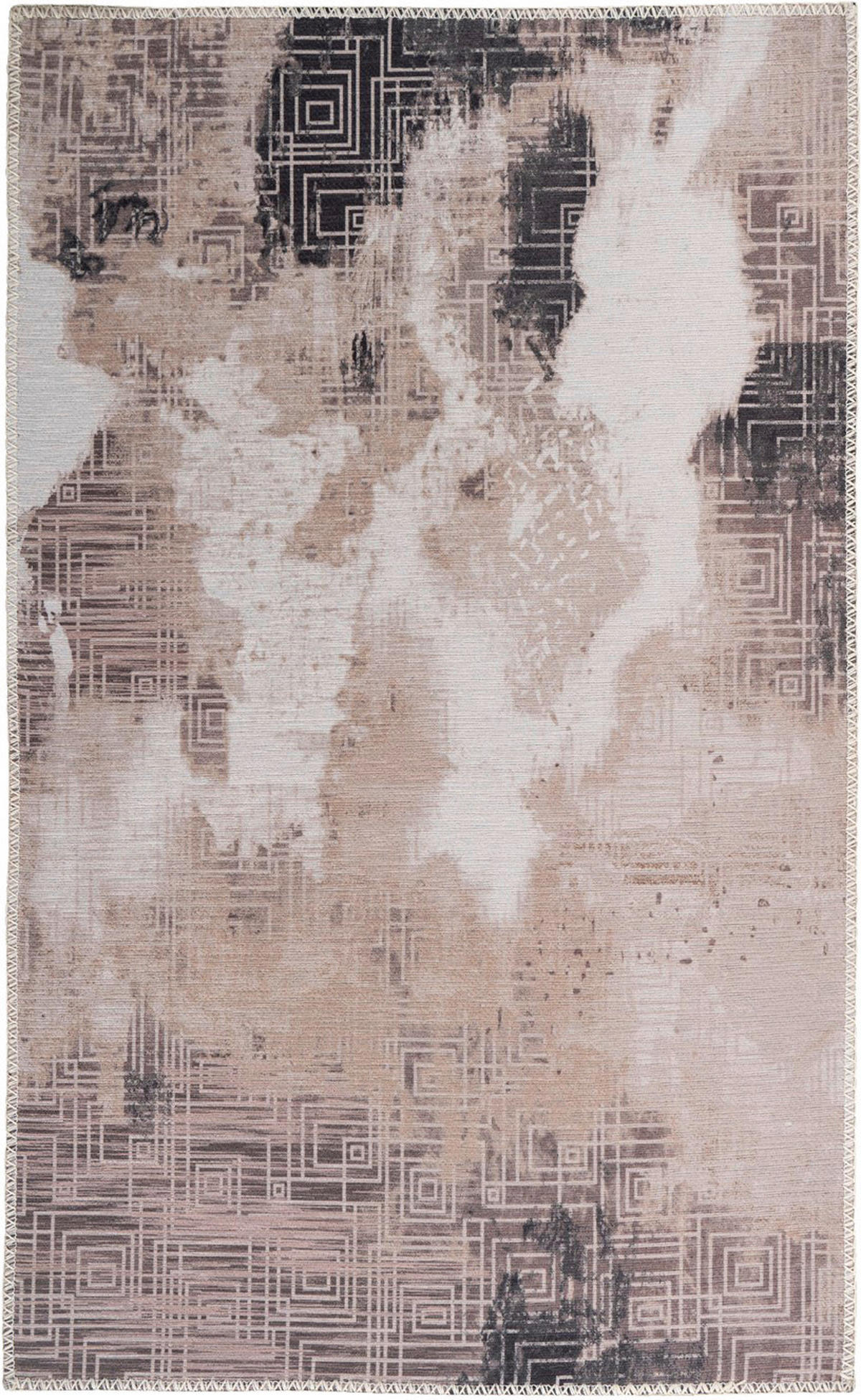 Arte Espina Flachflorteppich Prayer 525 creme B/H/L: ca. 80x0,5x150 cm Prayer 525 - creme (150,00/80,00/0,50cm) - Arte Espina