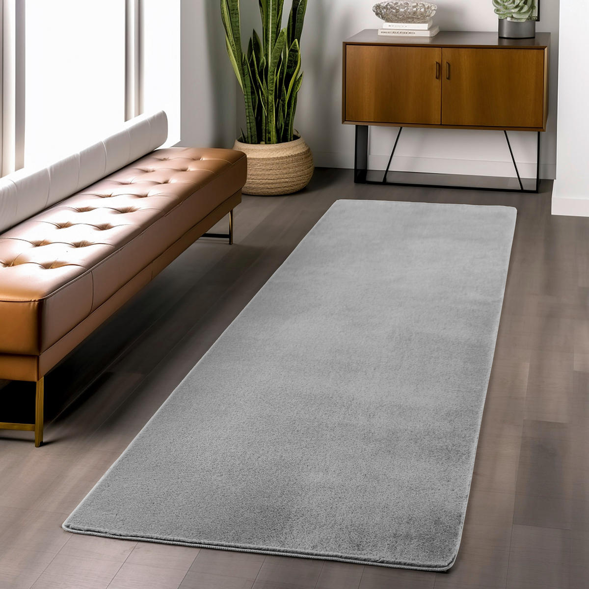 Ayyildiz Teppich JOY silber B/L: ca. 60x100 cm JOY - silber (60,00/100,00cm) - Ayyildiz
