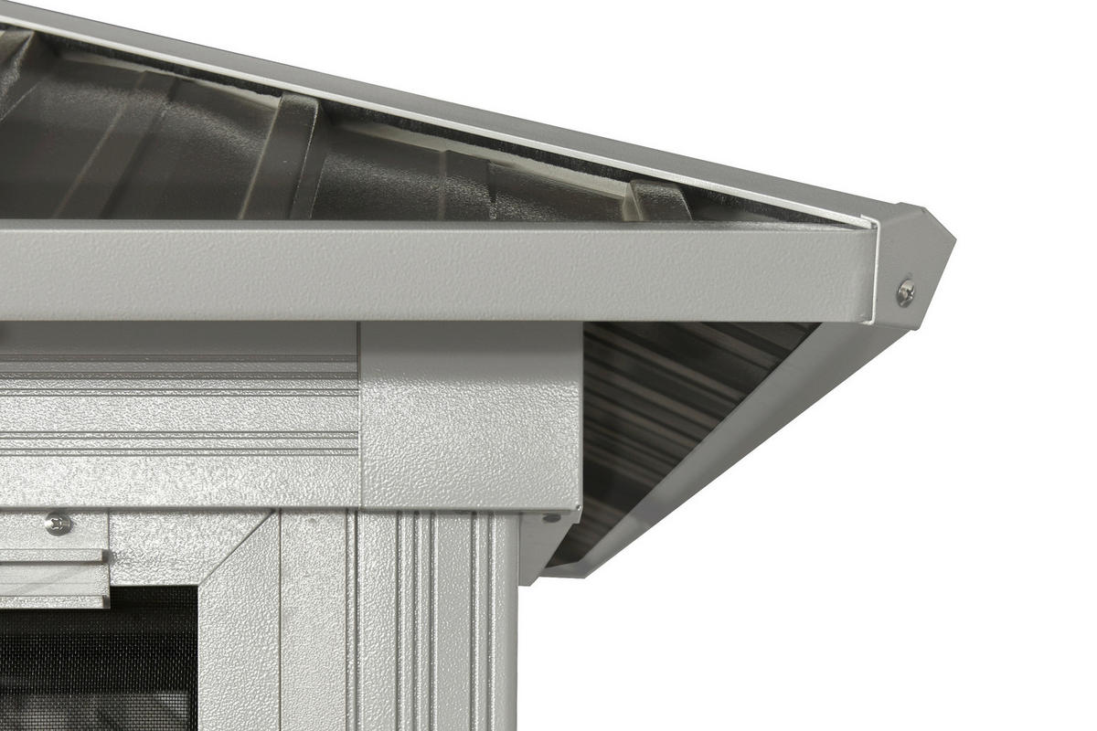 Sojag Pavillon Olan anthrazit Aluminium B/H/L: ca. 311x291x4355 cm Olan - anthrazit (4355,00/311,00/291,00cm) - Sojag