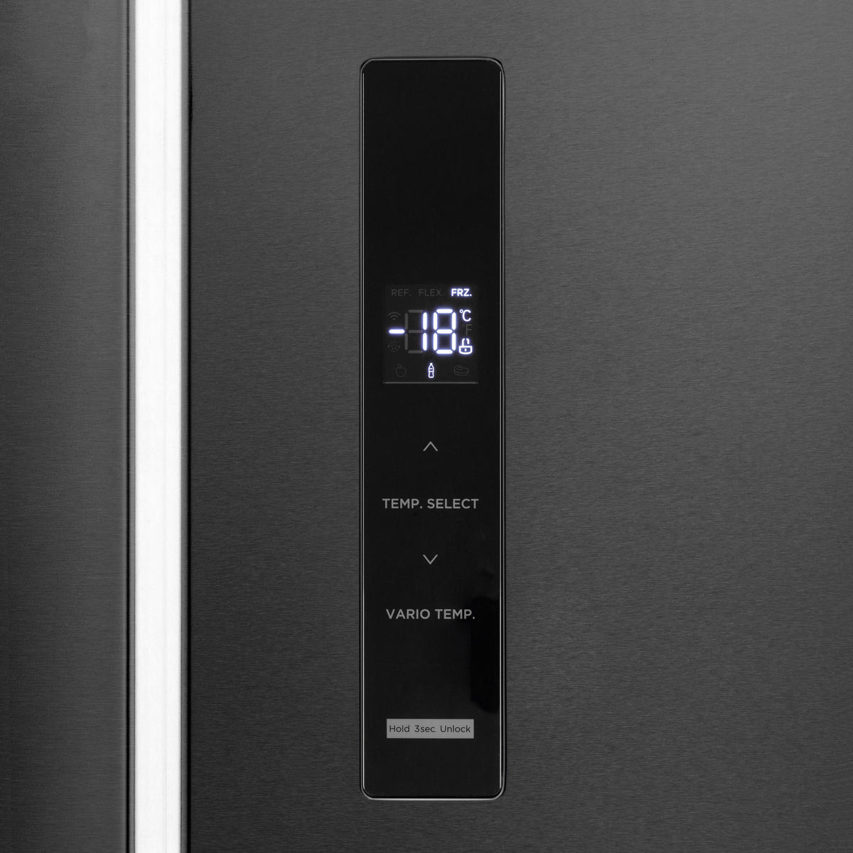 POCOline Cross-Door Kühl/Gefrierkombination MD-190-513-CDIXWDDNF dark Inox B/H/T: ca. 83,3x189,8x65,3 cm Multi-Door MD 190-513 CDIXWDDNF - dark Inox (83,30/189,80/65,30cm) - POCOline