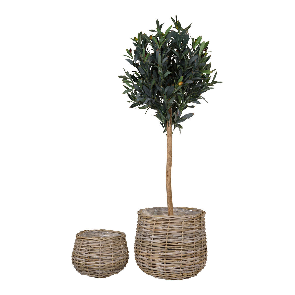 Aufbewahrungskorb 2er Set Pulo Kuba Rattan Pulo - Kuba