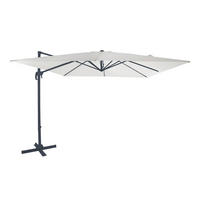 AXI Outdoor Living Ampelschirm Nima anthrazit Metall B/H/L: ca. 300x250x300 cm Nima - beige/anthrazit (300,00/300,00/250,00cm) - AXI Outdoor Living