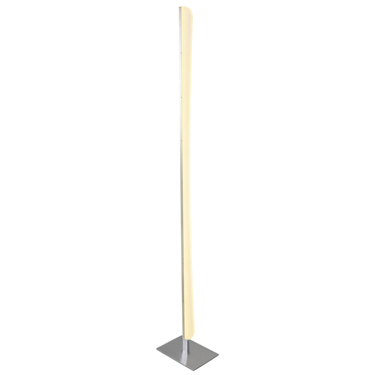 Näve Leuchten LED-Leuchten 2052242 Chrom Kunststoff Metall B/H/T: ca. 20x125x14 cm 1 Brennstellen Bones - Chrom (20,00/125,00/14,00cm) - Näve Leuchten