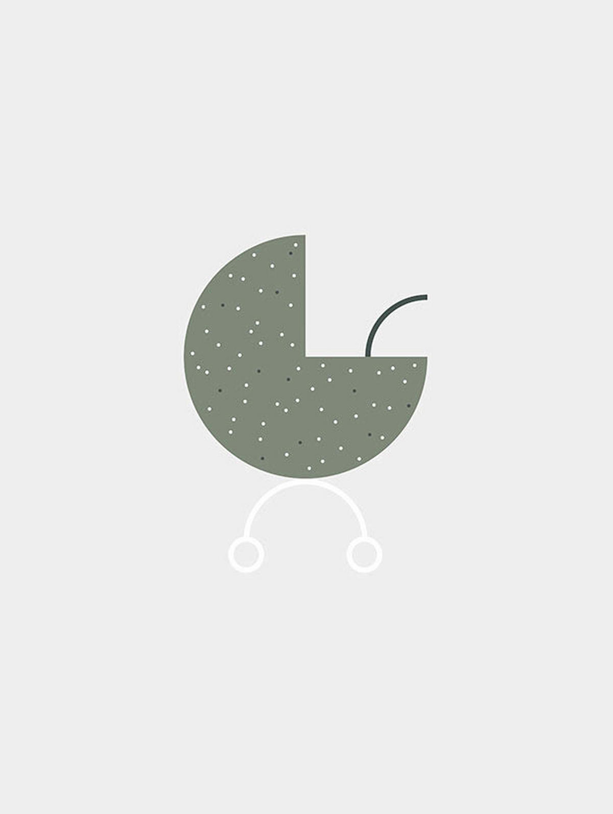 Komar Poster Baby Hello World Baby Hello World - (30,00/40,00cm) - Komar