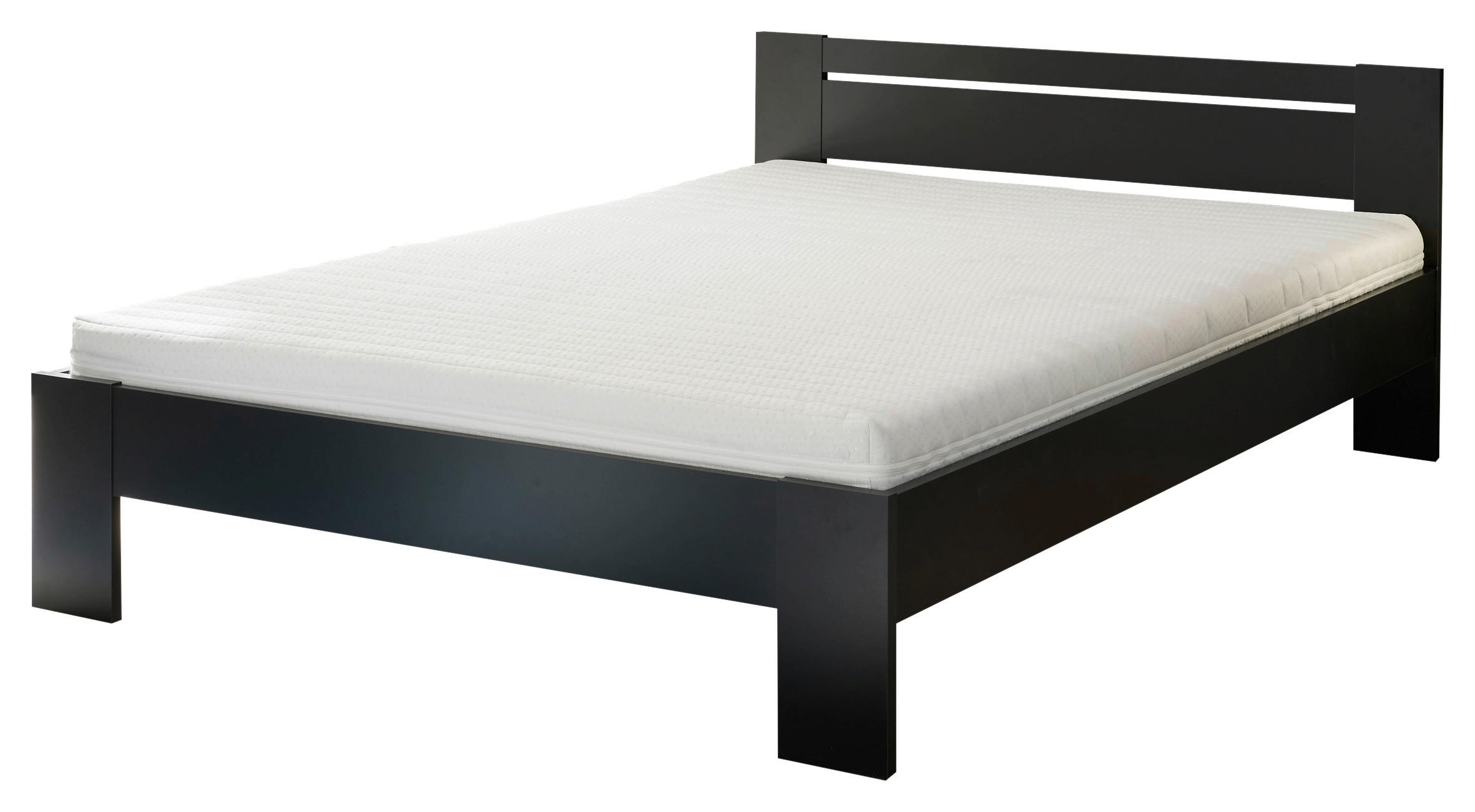 Futonbett Cannes schwarz Liegefläche B/L: ca. 140x200 cm Cannes - schwarz (145,00/71,00/204,00cm)