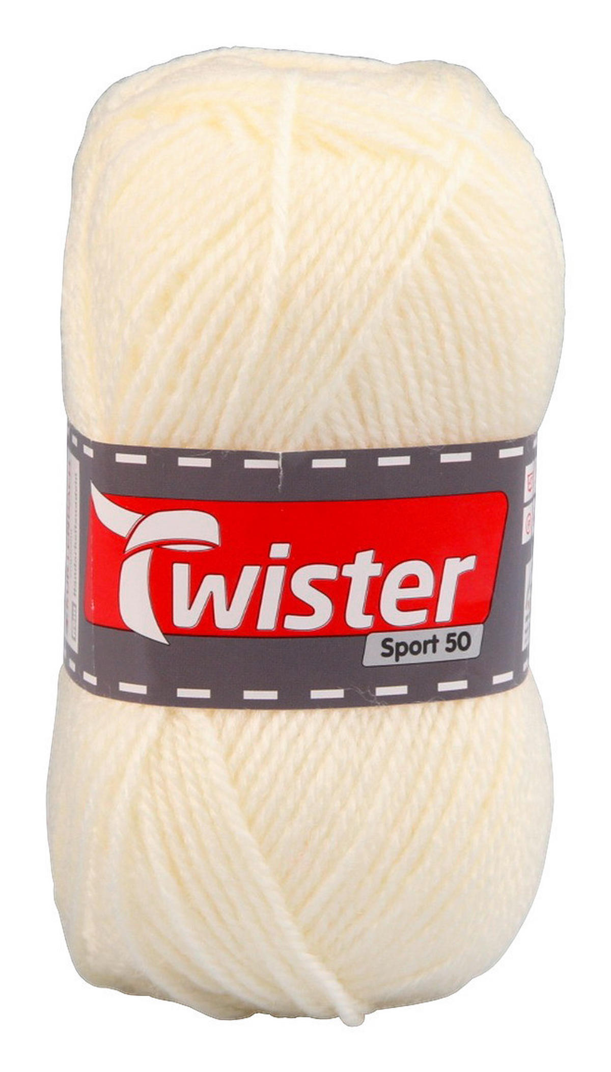 Handstrickgarn Twister Sport uni natur L: ca. 15000 cm Twister Sport uni - natur (15000,00cm) - Twister