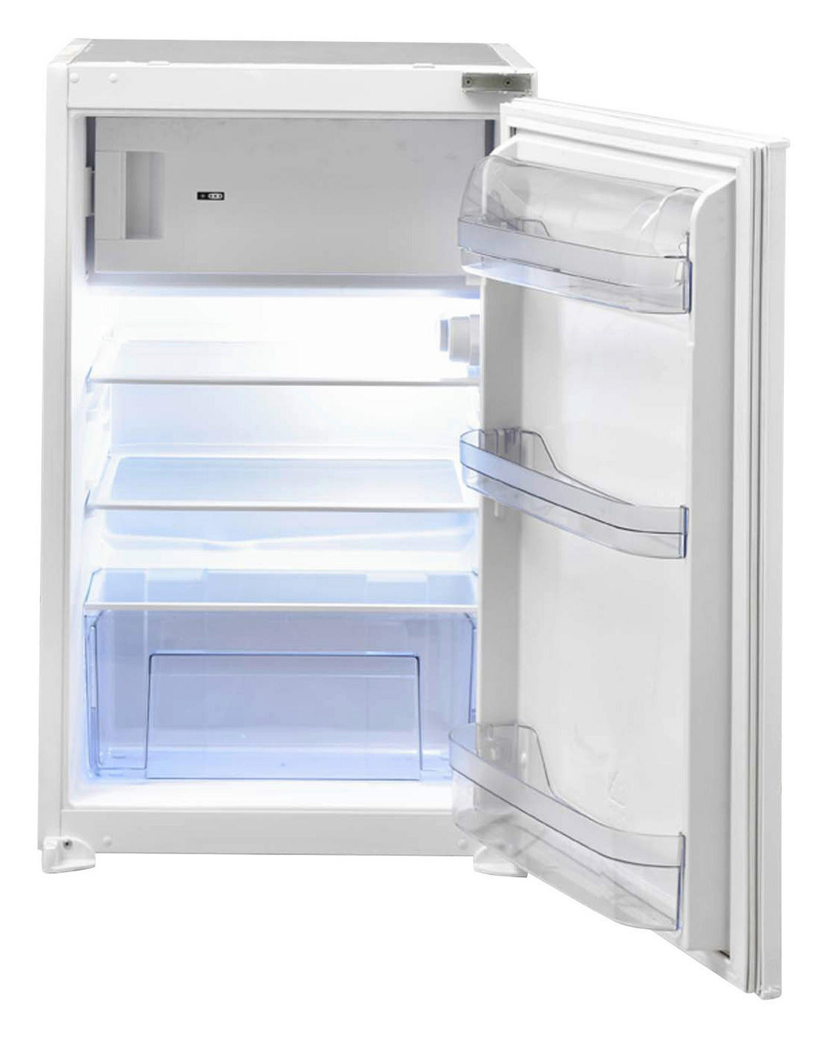 Respekta Küchenblock Amanda weiß Hochglanz B/H/T: ca. 270x200x60 cm Amanda - weiß/Edelstahloptik (270,00/200,00/60,00cm) - Respekta