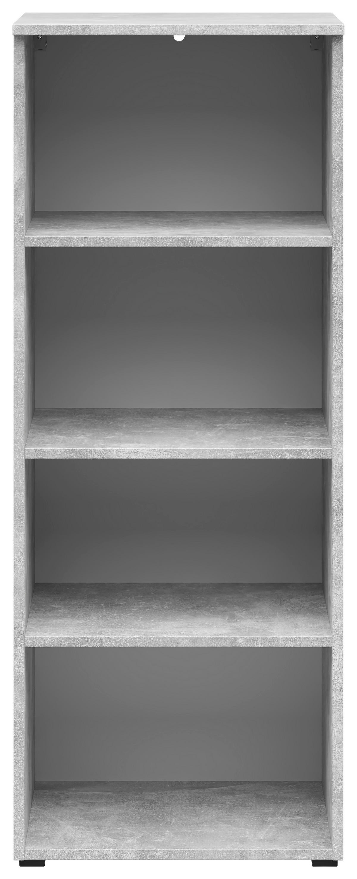 Regal Multi-Stauraum Typ 15 Beton Optik B/H/T: ca. 45x115x40 cm Multi-Stauraum Typ 15 - Beton (45,00/115,00/40,00cm)