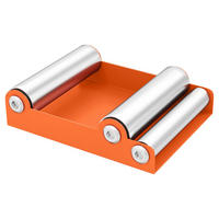 HOMCOM Motorrad Drehhilfe B/H/L: ca. 11,5x4x15 cm Motorrad_Drehhilfe - orange (15,00/11,50/4,00cm) - HOMCOM