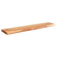 Wandregal natur B/H/T: ca. 80x4x25 cm Wandregal - natur (80,00/4,00/25,00cm) - Wohnling