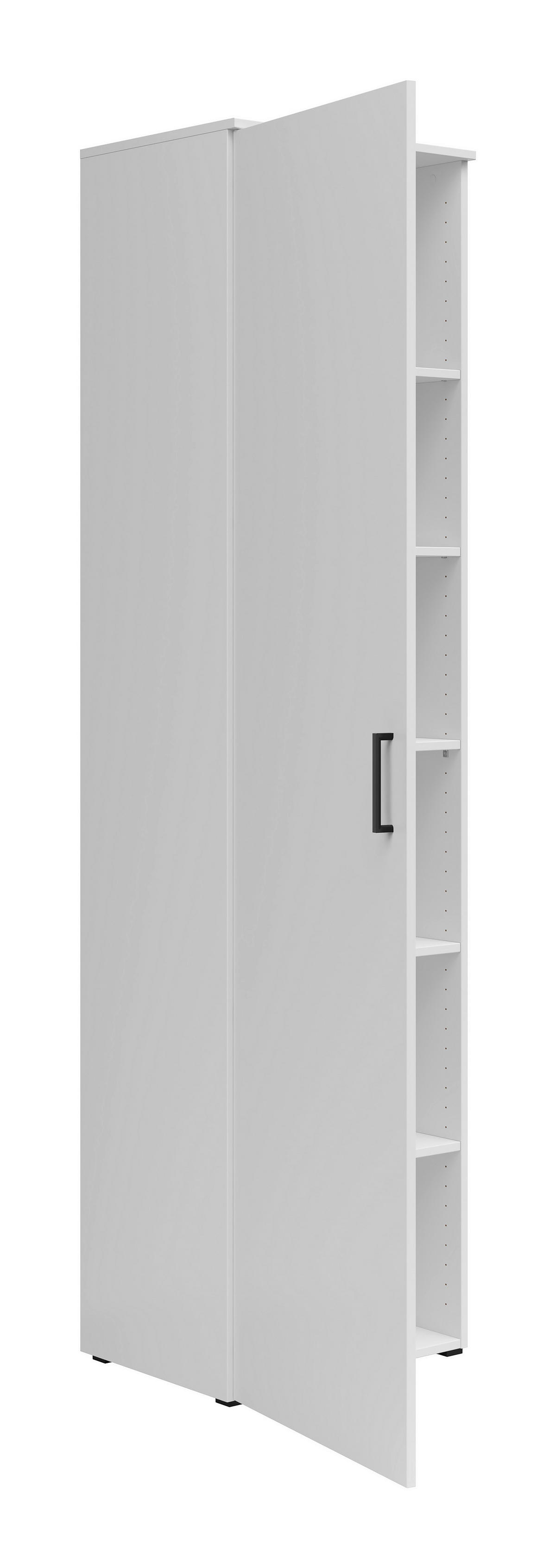 Schrank Multi-Stauraum Typ 51 weiß B/H/T: ca. 50x195x40 cm Multi-Stauraum Typ 51 - weiß (50,00/195,00/40,00cm)