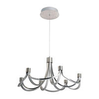 Näve Leuchten LED Pendelleuchte NV6137546 Festos - nickel matt (55,00/55,00/150,00cm) - Näve Leuchten