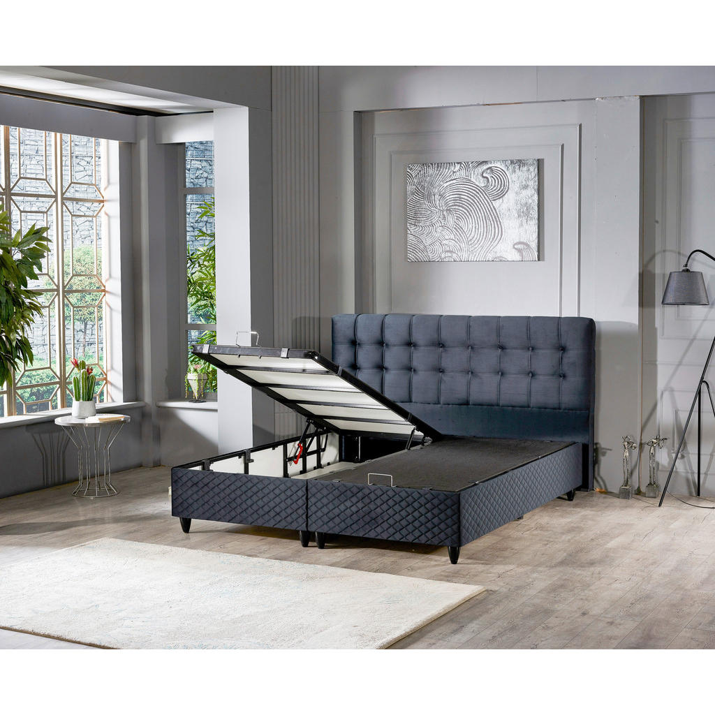 Thumbnail - Polsterbett California schwarz