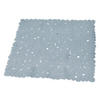 Duscheinlage grau Kunststoff Duscheinlage_Stones silber - grau (50,00/50,00cm) - Acus