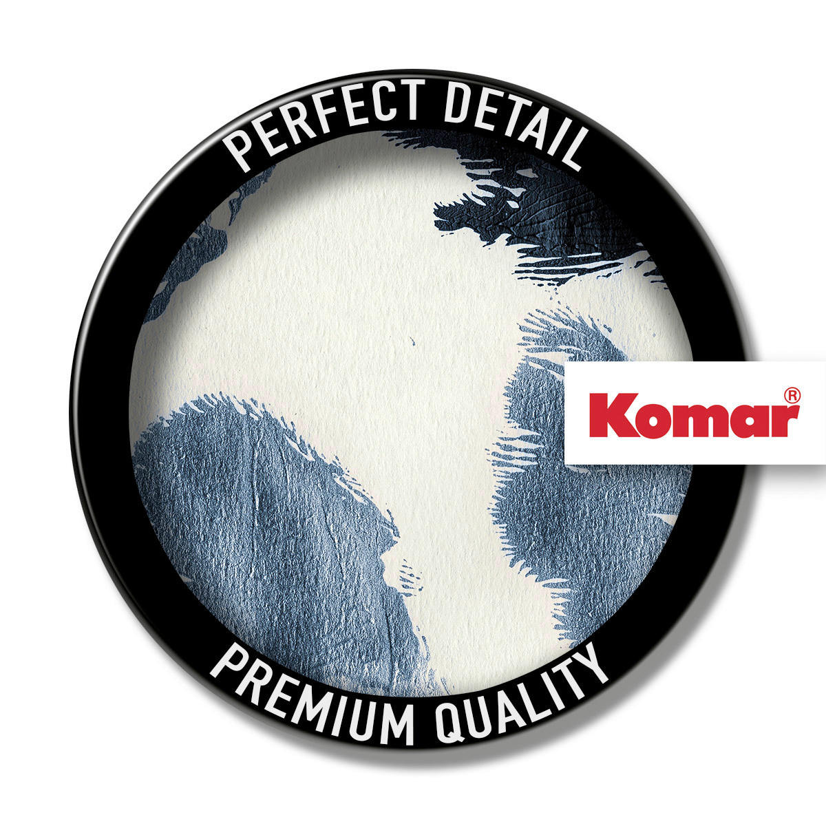 Komar Fototapete Arty Blue D: ca. 125 cm Arty Blue - (125,00cm) - Komar