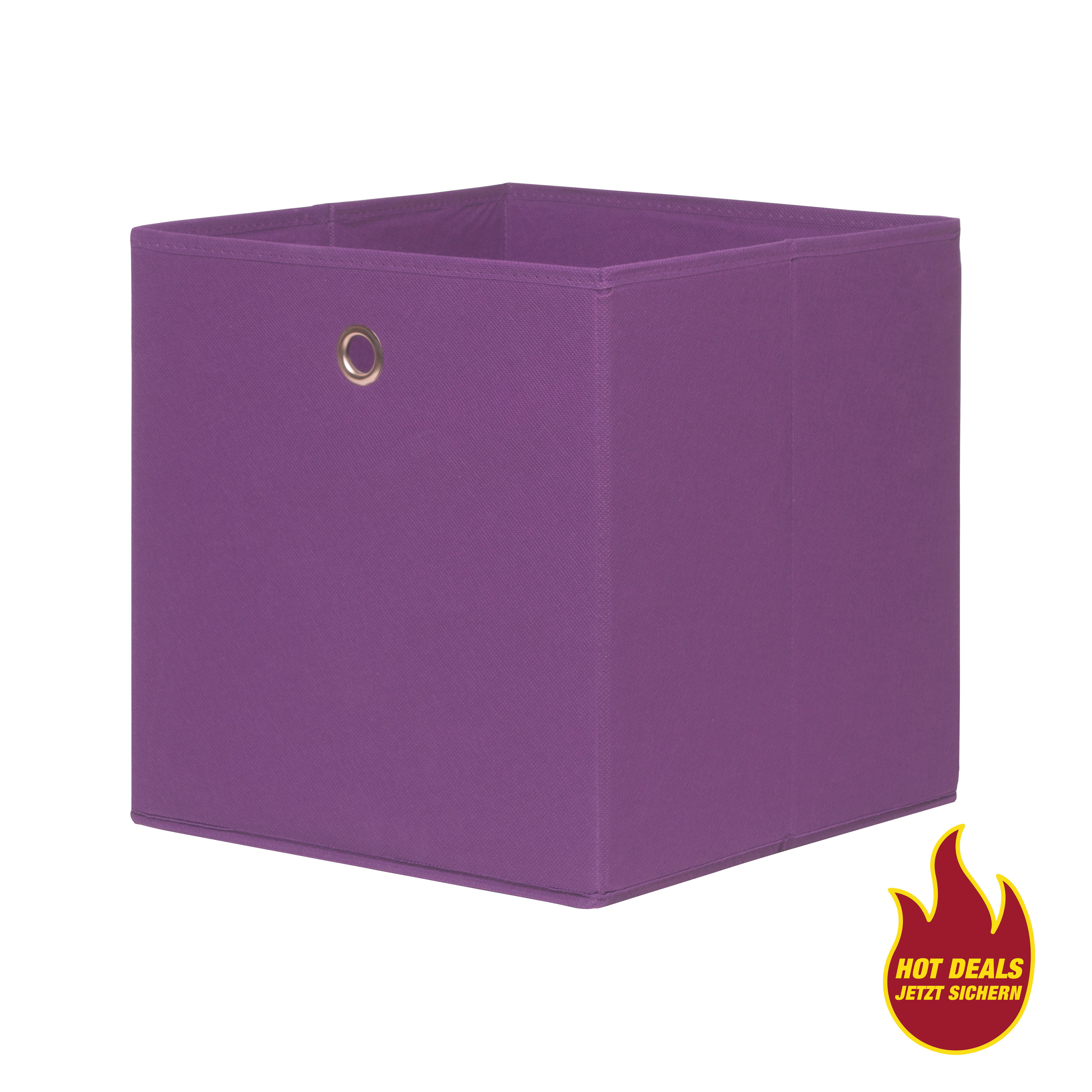 Stoffbox lila B/H/T: ca. 32x32x32 cm Stoffbox_1 - lila (32,00/32,00/32,00cm)