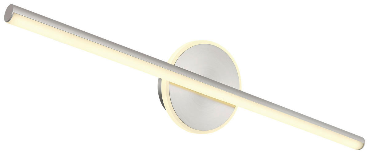 GLOBO Wandleuchte 41924N Pepe nickel Opal Metall Acryl B/H: ca. 60,8x13 cm Pepe - nickel/Opal (60,80/13,00cm) - GLOBO